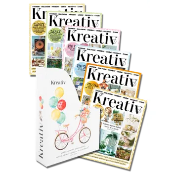 Časopis Kreativ - Ročník časopisu Kreativ 2024 s pořadačem