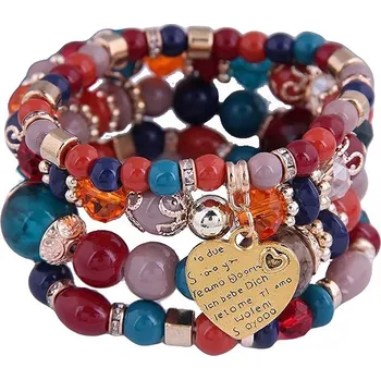 Náramek Silver Star Eveningstar dámské náramky, sada 4 ks