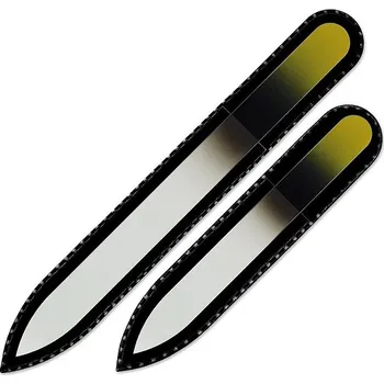 Přípravek na nehty Mont Bleu Sada 2 barevných skleněných pilníku R-MS20