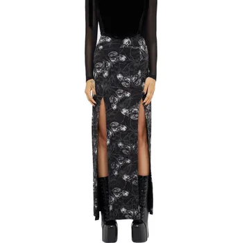 Dámská sukně sukně dámská KILLSTAR x ALCHEMY - Spidrasica's Web - Black - XL