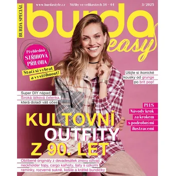Časopis Burda Easy speciál 3/2025 - jednoduché střihy