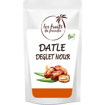Sušené ovoce Datle Deglet Nour vypeckované BIO 1 kg Les Fruits du Paradis