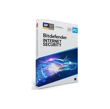 Antivir Bitdefender Internet Security - 5PC na 2 roky - elektronická licence do emailu ESD-IS01ZZCSN2405LEN