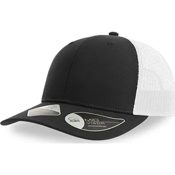 Kšiltovka Atlantis Bryc Síťovaná kšiltovka AT106 Black-White one size