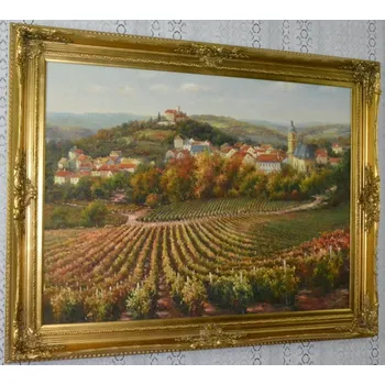 Obraz Obraz - Venkov- olej na plátně - velký - 143 cm