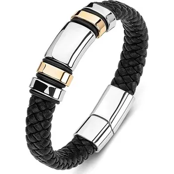 Náramek Predator Q1 Genesis pánský náramek černý 22 cm