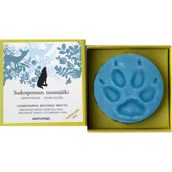 Aamumaa Přírodní mýdlo se stopou vlčete 85g, borůvka máta