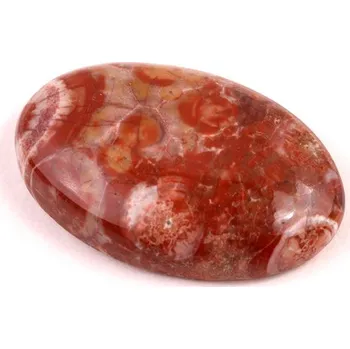 Přírodní kámen Kabošon Birds Eye Jaspis č.6291 (37x24x8mm)