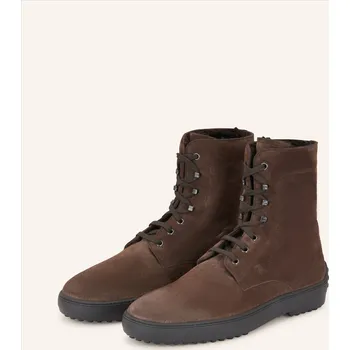 Pánské tenisky Tod's Pánské Šněrovací Boty, tmavě hnědá, 45,5