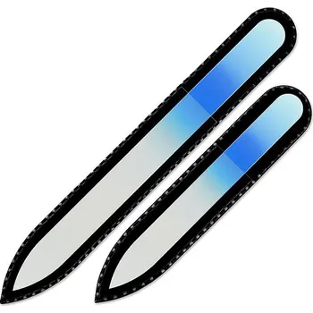 Přípravek na nehty Mont Bleu Sada 2 barevných skleněných pilníku R-MS10