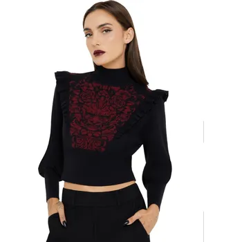 Dámský svetr svetr dámské - Veil Of Shadows - KILLSTAR - KSRA013465 - S