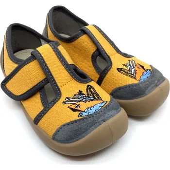 Chlapecké bačkory Bačkory 3F barefoot 3BS3/13 Honey - Loď 27, Vnitřní délka boty: 17,5 cm, Vnitřní šířka boty: 7,1 cm