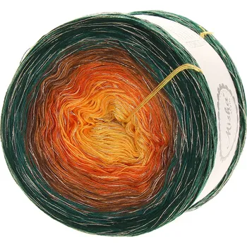 Příze Vůně vánoc zlatý lunární lurex- nitka 1000 m - Misha style příze