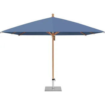 Slunečník Dřevěný slunečník GLATZ Piazzino 300 x 300 cm