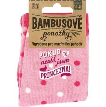 Dámské ponožky Albi Bambusové ponožky - Princezna - vel. 37-42