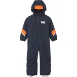 Dětská kombinéza Helly Hansen K RIDER 3.0 128 Tmavě modrá, Oranžová, Bílá