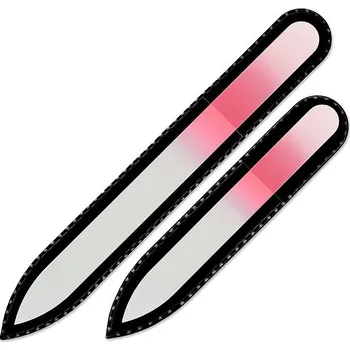 Přípravek na nehty Mont Bleu Sada 2 barevných skleněných pilníku R-MS07