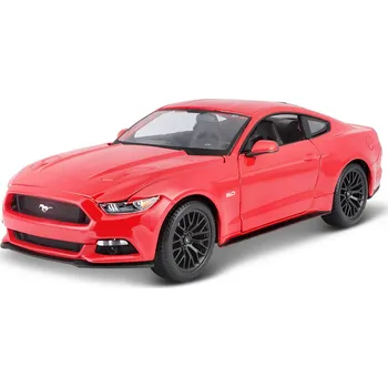 Hračka Maisto - 2015 Ford Mustang GT, červená, 1:18