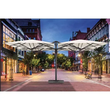 Slunečník Slunečník SCOLARO Galaxia Quattro Carbon 5 x 5 m