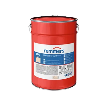 Lak na dřevo Remmers - HK Lazura 3v1 [plus] Barva: Weiss / Bílá *, Objem: 10l