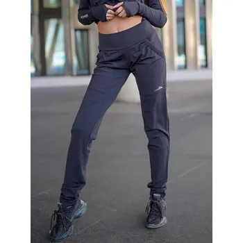 Dámské kalhoty NEYWER Dámské jemně zateplené funkční elastické sportovní kalhoty černé ZK721 Velikost: XXL