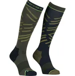 Ortovox Ski Tour Long Socks M Velikost: 45-47 / Barva: Dark Wild Herbs