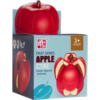 Hlavolam Logická hlavolamová kostka ve tvaru jablka pro děti i dospělé