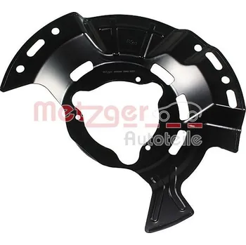 Brzdový kotouč Ochranný plech proti rozstřikování, brzdový kotouč METZGER 6115544