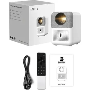 Projektor Magcubic L018 Projektor Native 1080P 650 ANSI Android 11 WiFi6 BT5.2 Přenosný 360° Auto Focus Keystone 4K Podpora Outdoor Kino