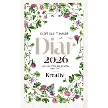 Diář VLTAVA LABE MEDIA a.s. Kreativ - Diář 2026 - louka
