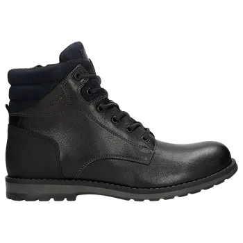 Pánské polobotky Černé Pracovní Boty Pánské S Tmavě Modrou Vložkou Wojas 2410571 45