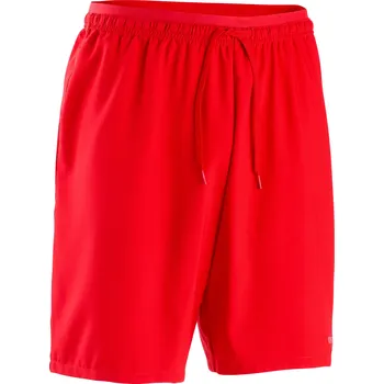 Chlapecké kraťasy KIPSTA Dětské fotbalové kraťasy Viralto Club 10 LET ČERVENÁ