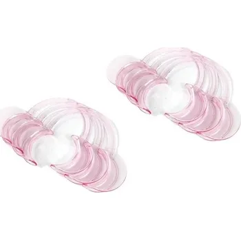 Zubní nit 10 ks C tvarované zubní tvářní retraktory plastové 72 x 63 mm otvírák úst pro stomatologické ošetření a opravy zubních potřeb růžová