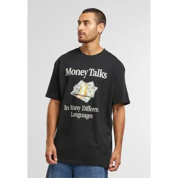 Pánské tričko Money Talks Oversize Tee - black 3XL