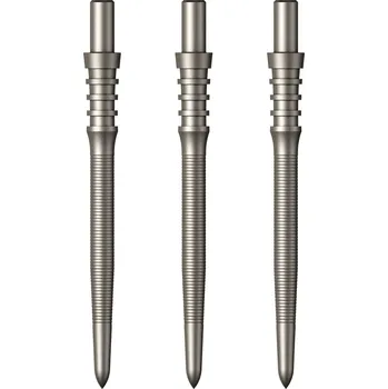 Mission Kovové hroty Sniper - Micro Grip - Silver - 32 mm