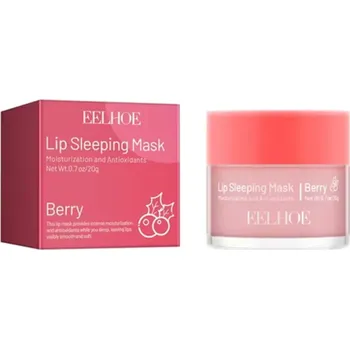 Péče o rty Noční hydratační maska na rty 20 g Péče o suché rty Redukce pigmentace Regenerace proti praskání Výživa a hydratace rtů Berry