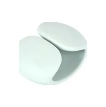 kabelová chránička Samolepicí silikonové úchyty na kabely sada 6 kusů v barevném provedení pro organizaci kabelů zelená