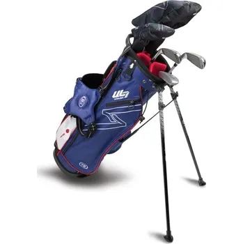 Golfový set U.S. KIDS GOLF U.S. Kids UL7-57 (145CM) 5 Club Stand Set W15 Navy/Červeno/Bílý Bag Strana: RH