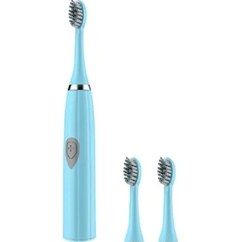 Zubní kartáček Elektrický zubní kartáček pro dospělé s měkkými štětinami DuPont Přenosný vodotěsný IPX7 Odolný proti poškrábání Inteligentní péče o zuby modrá
