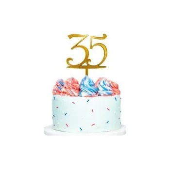 Party dekorace Číslo 35 Fialová