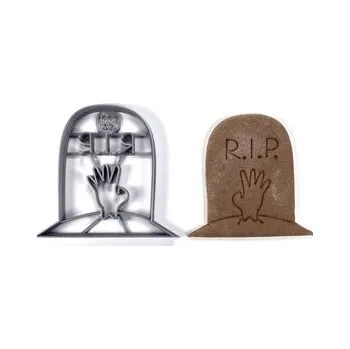 Vykrajovátko Náhrobek se zombie rukou vykrajovátko/formička