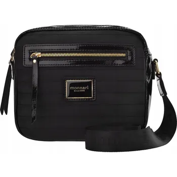 Kabelka Monnari kabelka přes rameno eko kůže černá