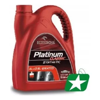 Motorový olej Orlen PLATINUM CLASSIC DIESEL SYNTHETIC 4,5 l 5W-40
