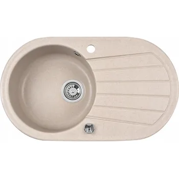 Granitový dřez Jednodřez Brenor Werbena 20 granit béžový
