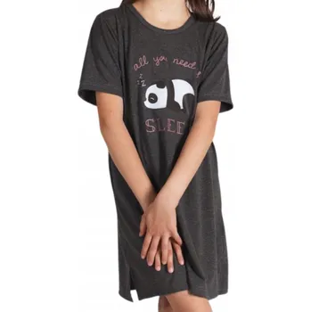 Dámské noční prádlo Šedá noční YOCLUB velikost 140