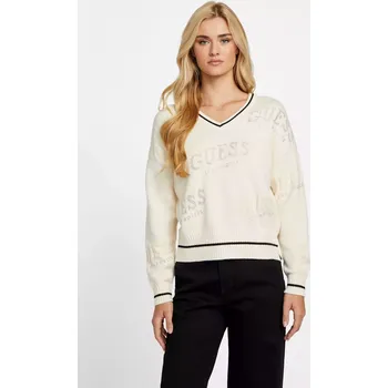 Dámský svetr GUESS dámský svetr Dateryn mléčný XL
