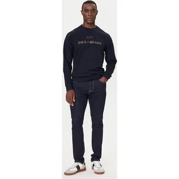 Pánská mikina Paul&Shark Mikina 15311822 Tmavomodrá Regular Fit XL