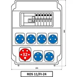 SEZ-CZ Skříň SEZ ROS 11/FI-24 zásuvková 10007284.00
