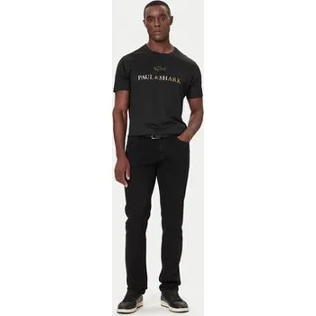 Pánské tričko Paul&Shark T-Shirt 99311007 Černá Regular Fit XL