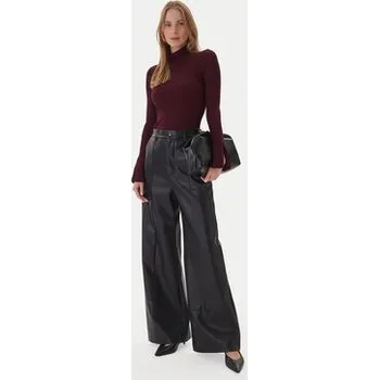 Dámský svetr KAOS Rolák RI1NT052 4005 Bordó Regular Fit L